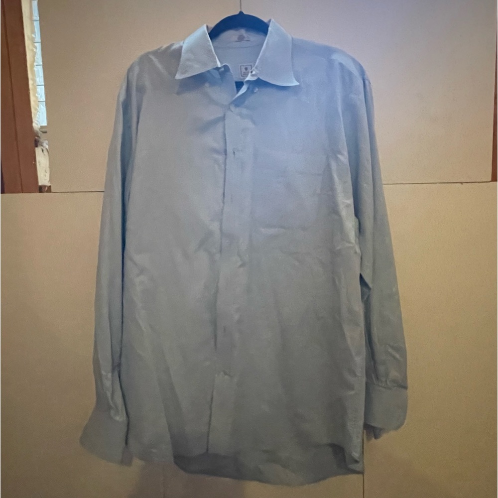 Peter Millar Men’s large button up blue